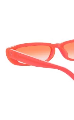 Thea Slim-Frame Acetate Sunglasses 9 Thea Slim-Frame Acetate Sunglasses -Lady Fashion Store attico pink thea 2 3