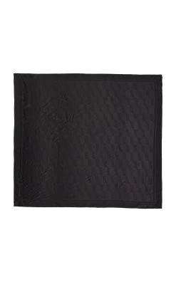 Balenciaga BB-Jacquard Silk-Cotton Scarf -Lady Fashion Store balenciaga black ca bb licensing jacq 3