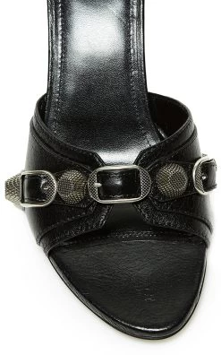 Balenciaga Cagole Studded Leather Sandals 13 Balenciaga Cagole Studded Leather Sandals -Lady Fashion Store balenciaga black cagole sandal m70 5