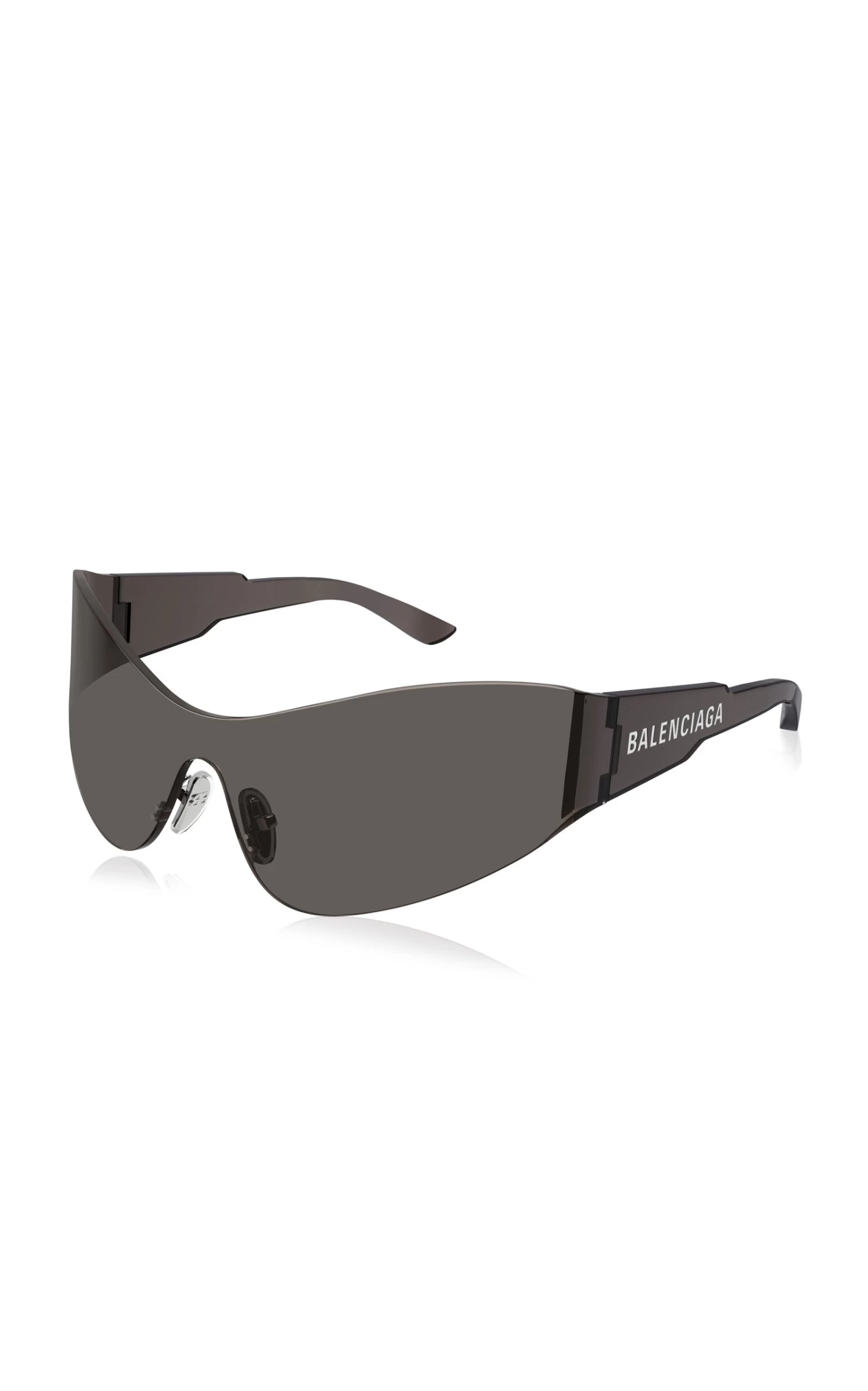 Balenciaga Mono Wrap-Around Acetate Sunglasses 4 Balenciaga Mono Wrap-Around Acetate Sunglasses - Image 2