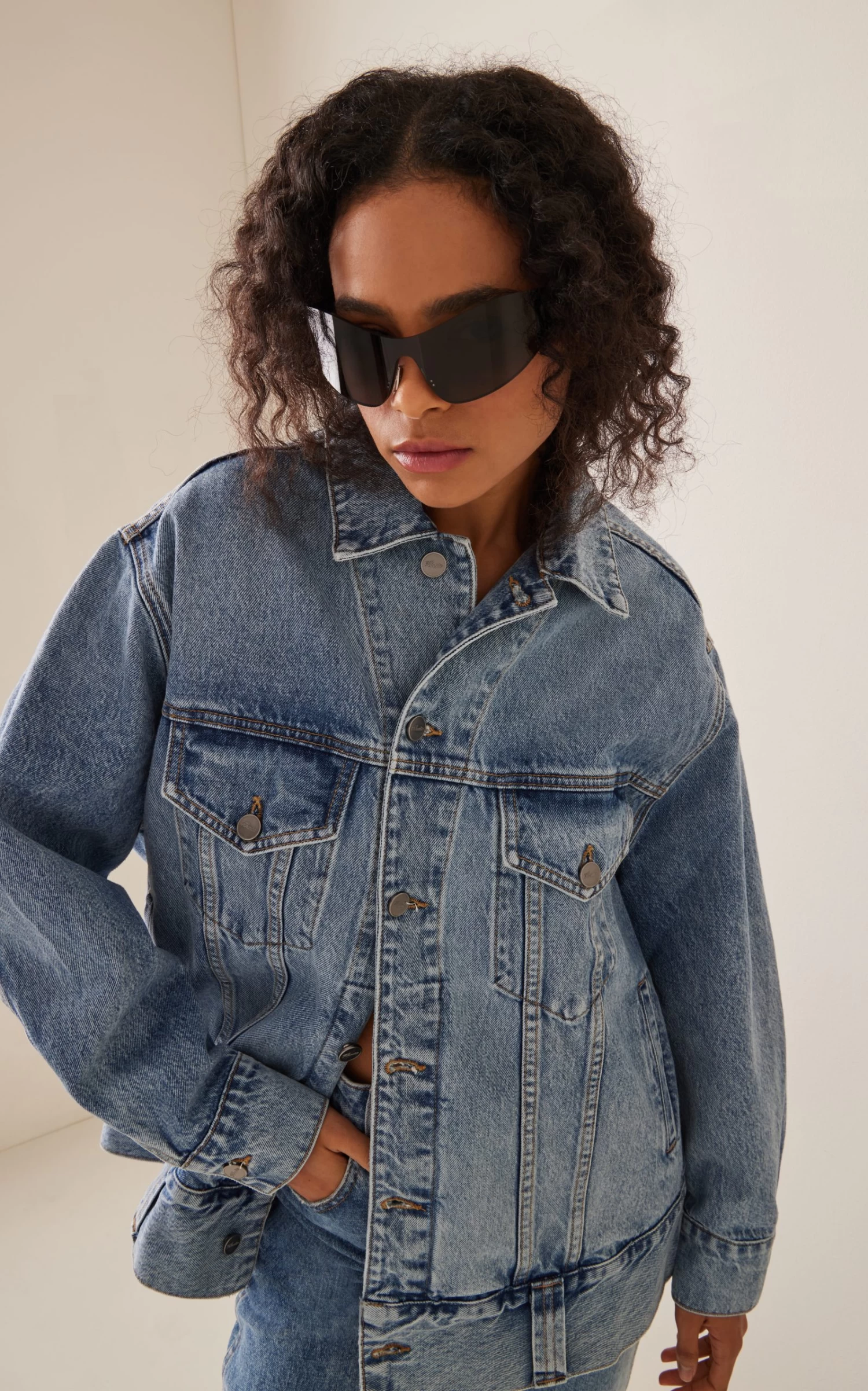 Balenciaga Mono Wrap-Around Acetate Sunglasses 3 Balenciaga Mono Wrap-Around Acetate Sunglasses