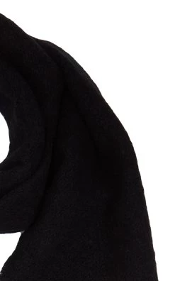 Balenciaga Fringed Boucle Wool Scarf 7 Balenciaga Fringed Boucle Wool Scarf -Lady Fashion Store balenciaga black sc fringe scarf 2