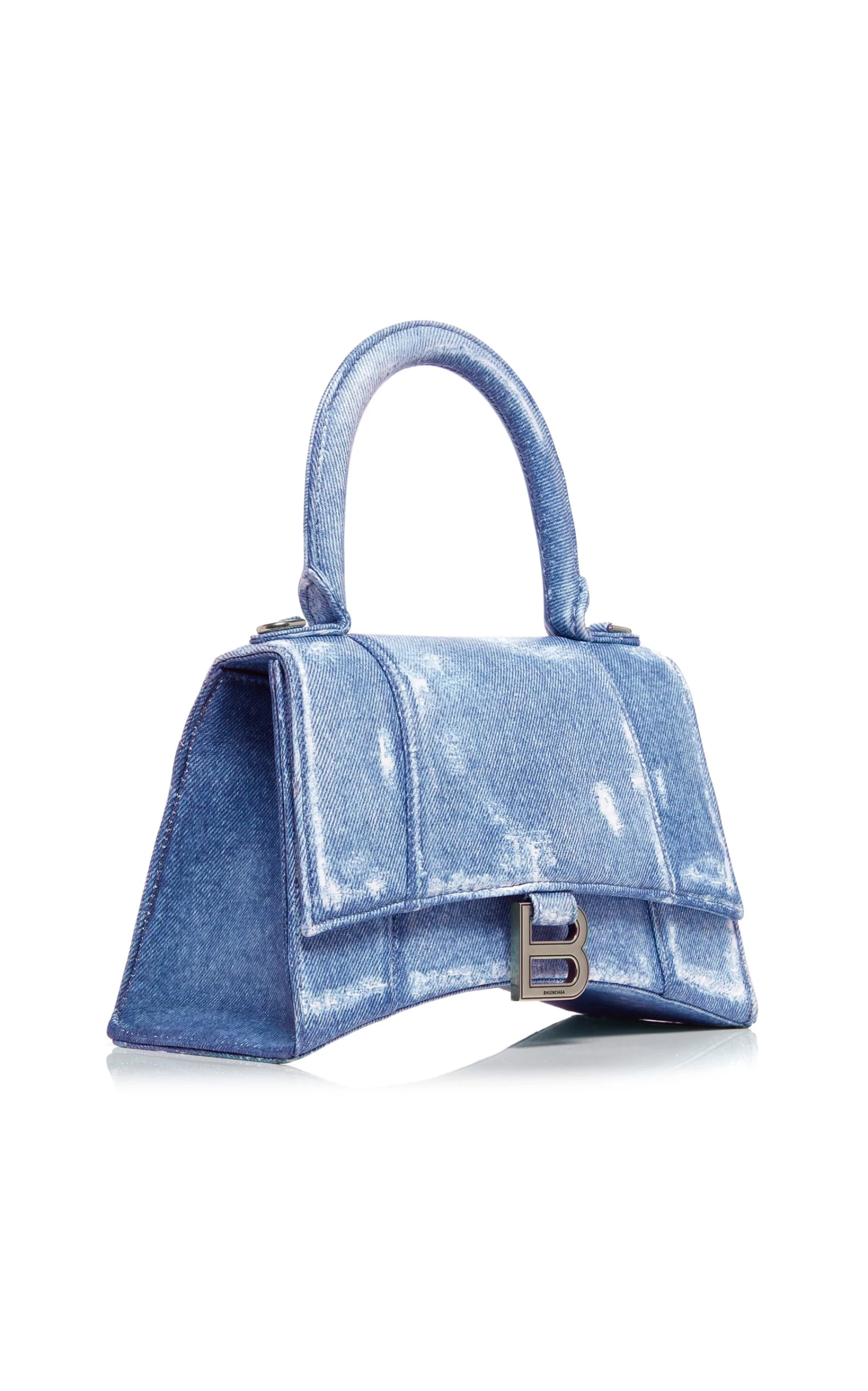 Balenciaga Hourglass S Printed Leather Top Handle Bag 5 Balenciaga Hourglass S Printed Leather Top Handle Bag - Image 3