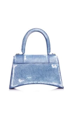 Balenciaga Hourglass S Printed Leather Top Handle Bag 11 Balenciaga Hourglass S Printed Leather Top Handle Bag -Lady Fashion Store balenciaga blue hourglass top hand s 3