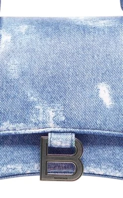 Balenciaga Hourglass S Printed Leather Top Handle Bag 13 Balenciaga Hourglass S Printed Leather Top Handle Bag -Lady Fashion Store balenciaga blue hourglass top hand s 5