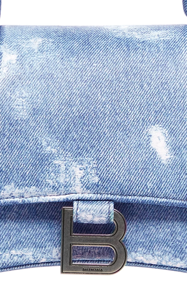 Balenciaga Hourglass S Printed Leather Top Handle Bag 8 Balenciaga Hourglass S Printed Leather Top Handle Bag - Image 6