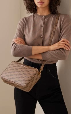 Balenciaga Signature Canvas Camera Bag