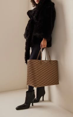 Balenciaga Signature Shopper Canvas Tote Bag