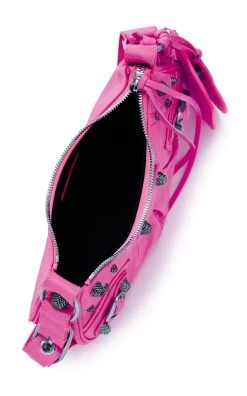 Balenciaga Le Cagole XS Leather Shoulder Bag 9 Balenciaga Le Cagole XS Leather Shoulder Bag -Lady Fashion Store balenciaga pink le cagole sho bag xs 3