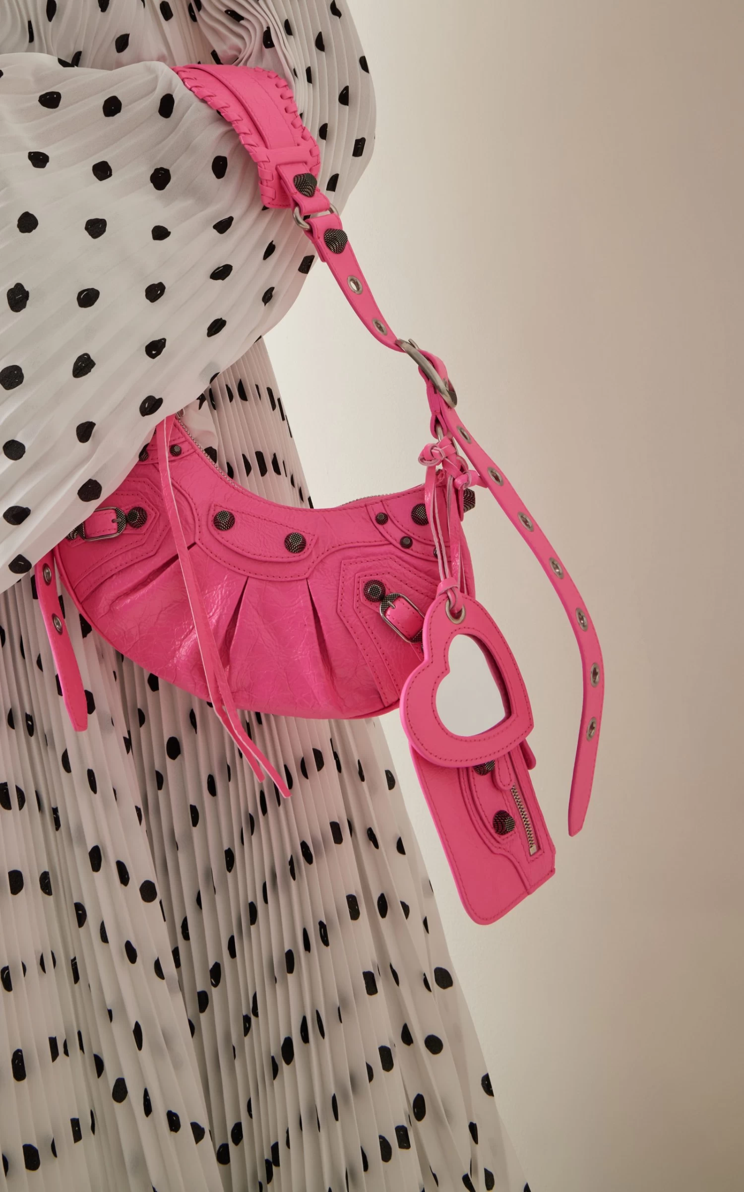 Balenciaga Le Cagole XS Leather Shoulder Bag 3 Balenciaga Le Cagole XS Leather Shoulder Bag