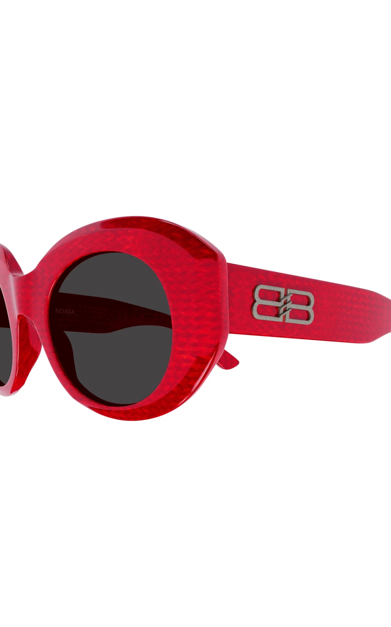 Balenciaga Rive Gauche Oversized Round-Frame Acetate Sunglasses 4 Balenciaga Rive Gauche Oversized Round-Frame Acetate Sunglasses - Image 2