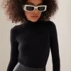 Balenciaga Max Narrow Square-Frame Acetate Sunglasses -Lady Fashion Store balenciaga white bb0260s