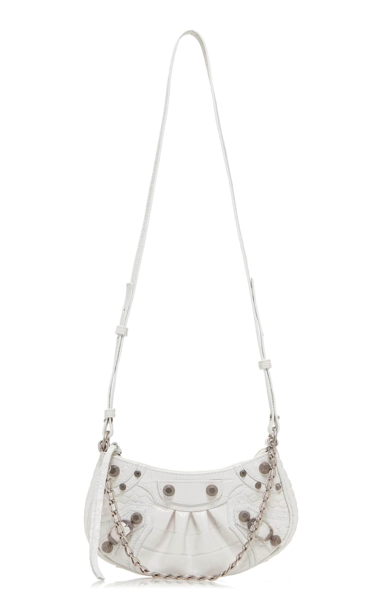 Balenciaga Le Cagole Mini Croc-Effect Leather Shoulder Bag 4 Balenciaga Le Cagole Mini Croc-Effect Leather Shoulder Bag - Image 2