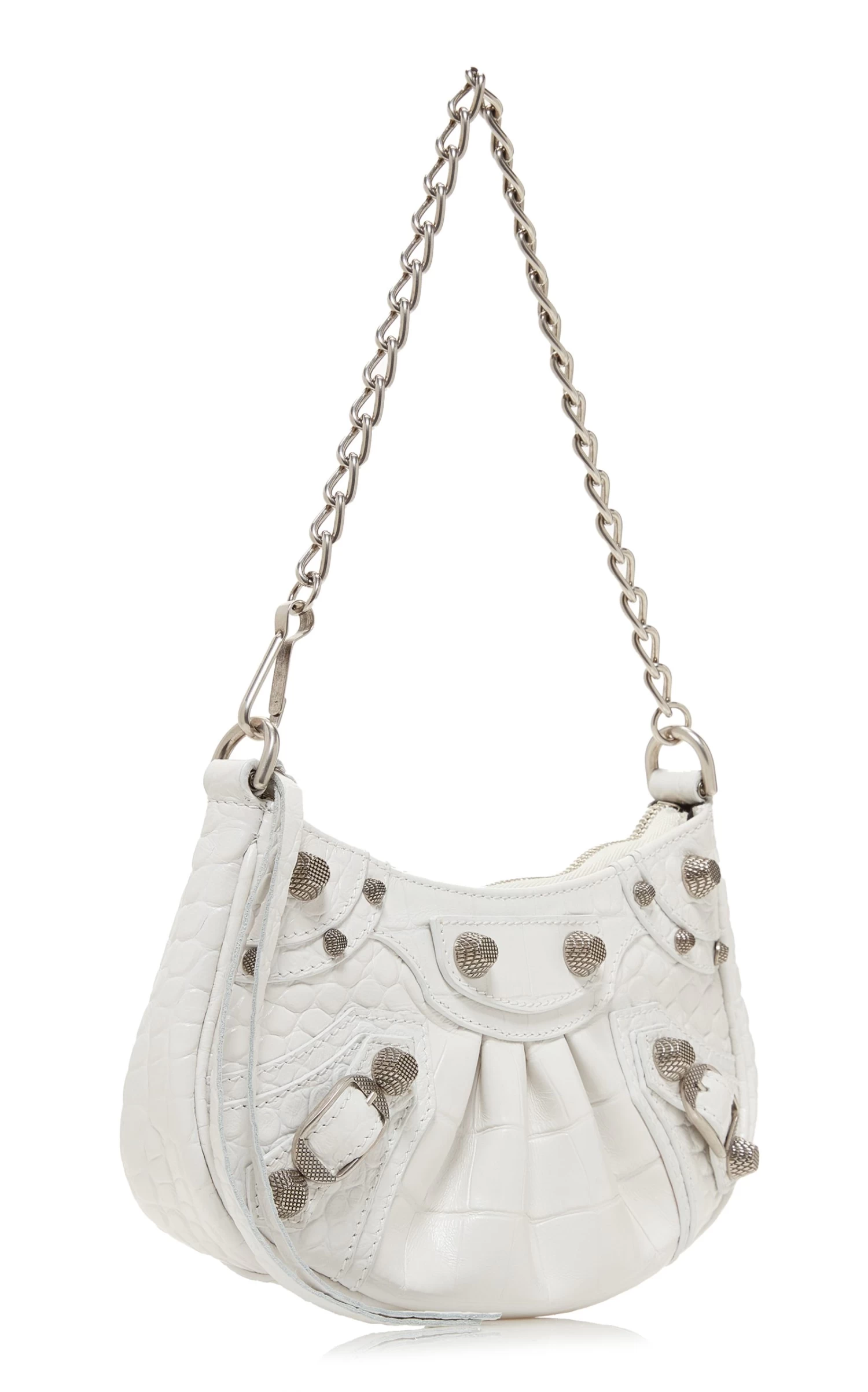Balenciaga Le Cagole Mini Croc-Effect Leather Shoulder Bag 5 Balenciaga Le Cagole Mini Croc-Effect Leather Shoulder Bag - Image 3