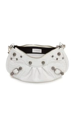 Balenciaga Le Cagole Mini Croc-Effect Leather Shoulder Bag 12 Balenciaga Le Cagole Mini Croc-Effect Leather Shoulder Bag -Lady Fashion Store balenciaga white le cagole mini w ch 4