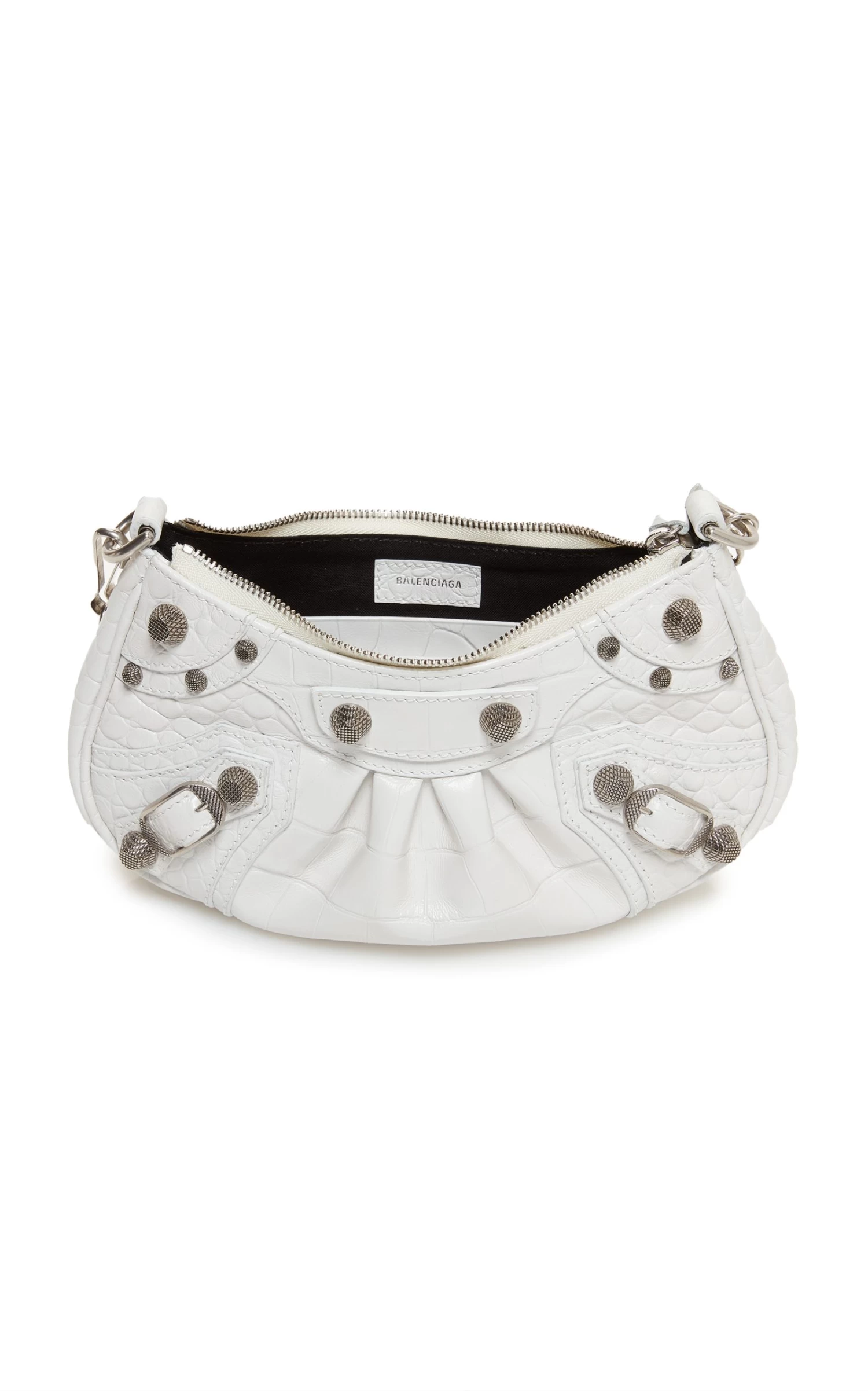 Balenciaga Le Cagole Mini Croc-Effect Leather Shoulder Bag 7 Balenciaga Le Cagole Mini Croc-Effect Leather Shoulder Bag - Image 5