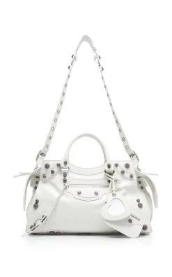 Balenciaga Neo Cagole City Leather Top Handle Bag 10 Balenciaga Neo Cagole City Leather Top Handle Bag -Lady Fashion Store balenciaga white neo cagole city 2