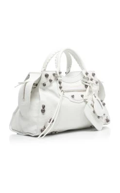 Balenciaga Neo Cagole City Leather Top Handle Bag 11 Balenciaga Neo Cagole City Leather Top Handle Bag -Lady Fashion Store balenciaga white neo cagole city 3