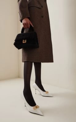 Balenciaga Knife Leather Pumps