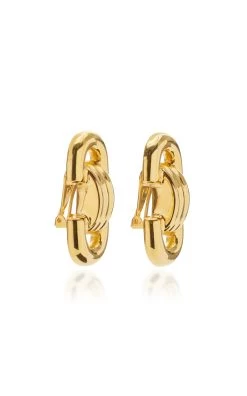 Exclusive 24K Gold-Plated Chainlink Earrings