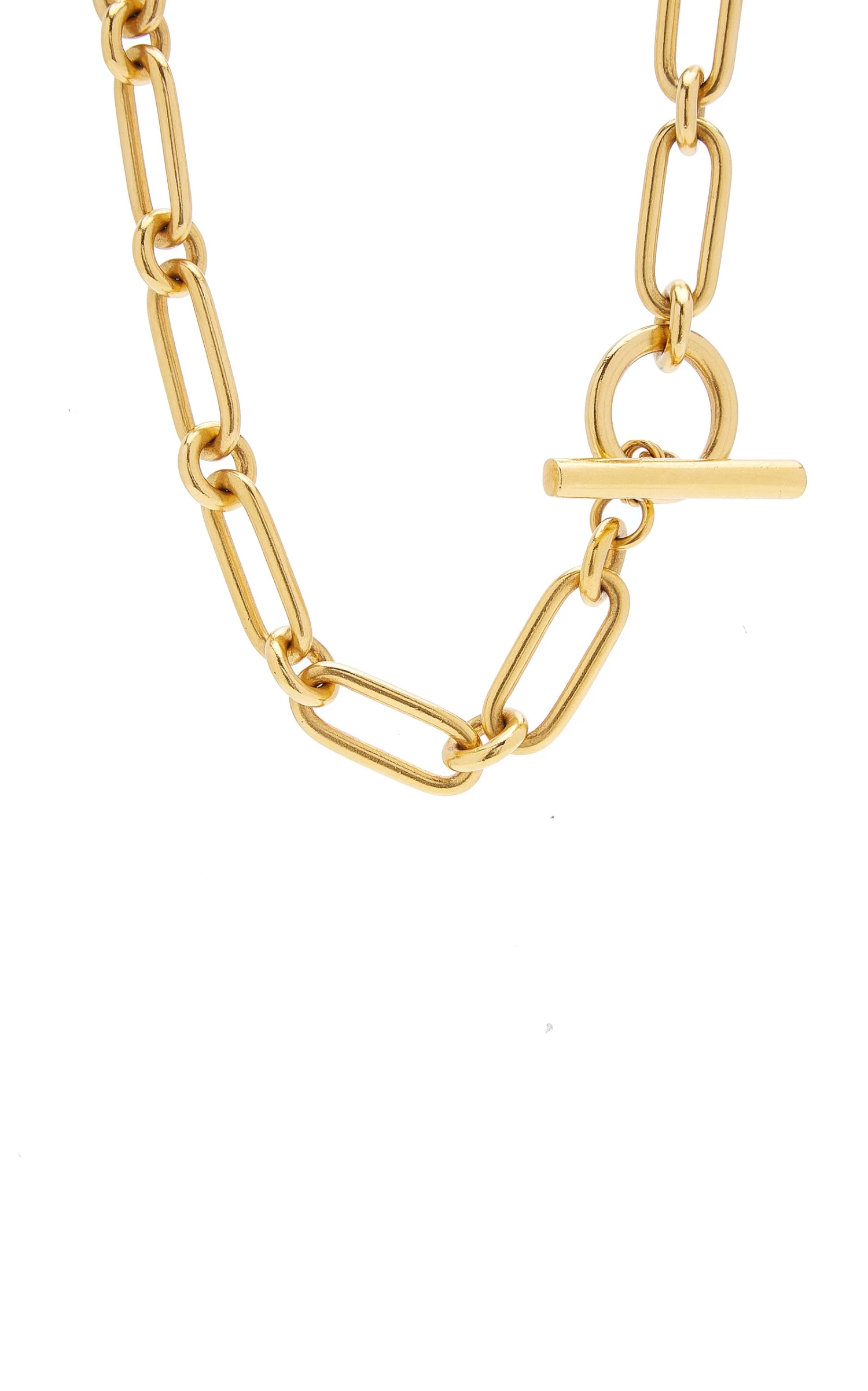 24K Gold-Plated Link Necklace 5 24K Gold-Plated Link Necklace - Image 3
