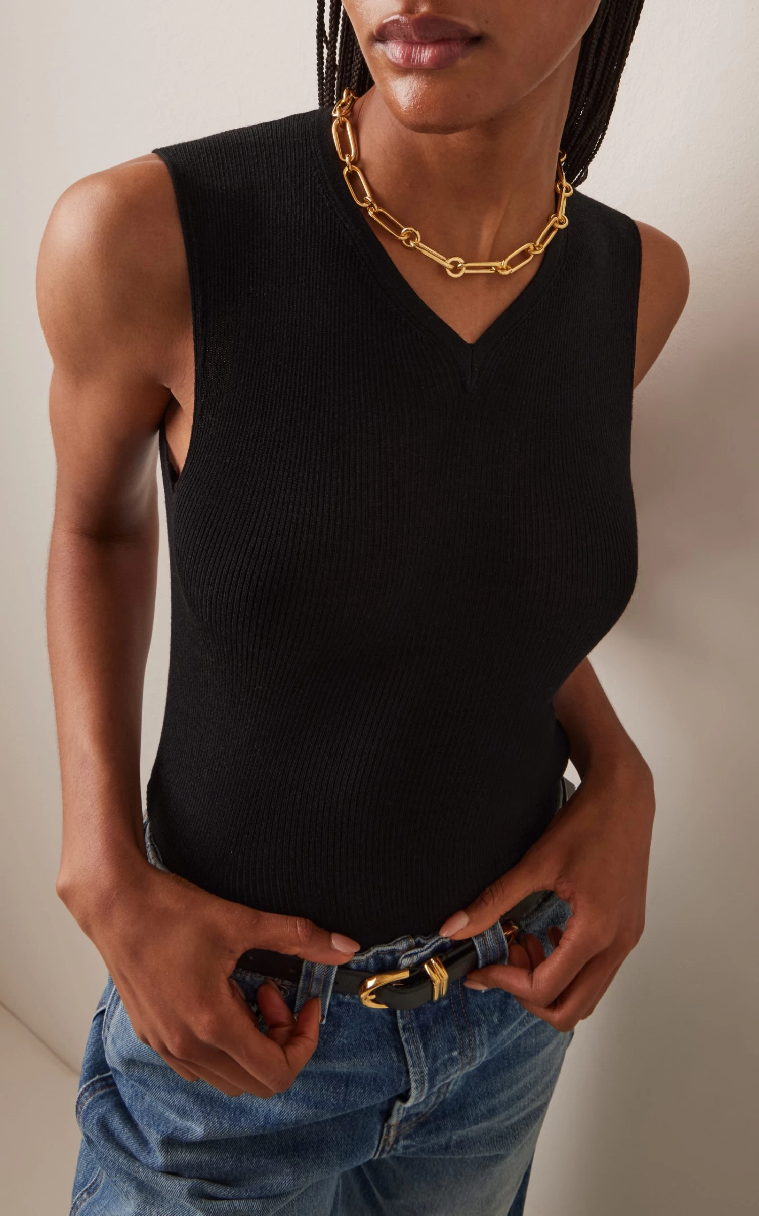 24K Gold-Plated Link Necklace 3 24K Gold-Plated Link Necklace