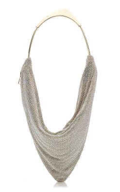 Ursula Crystal Mesh Shoulder Bag -Lady Fashion Store benedetta bruzziches gold ursula silk satin bag 2