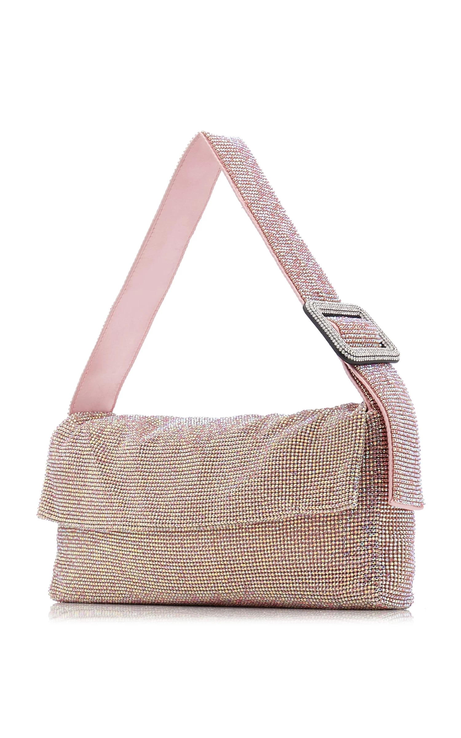 La Vitty Grande Crystal Mesh Shoulder Bag 6 La Vitty Grande Crystal Mesh Shoulder Bag - Image 4
