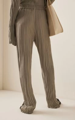 Maisie Plissé Pants 8 Maisie Plissé Pants -Lady Fashion Store bite studios green maisie plisse pant 2