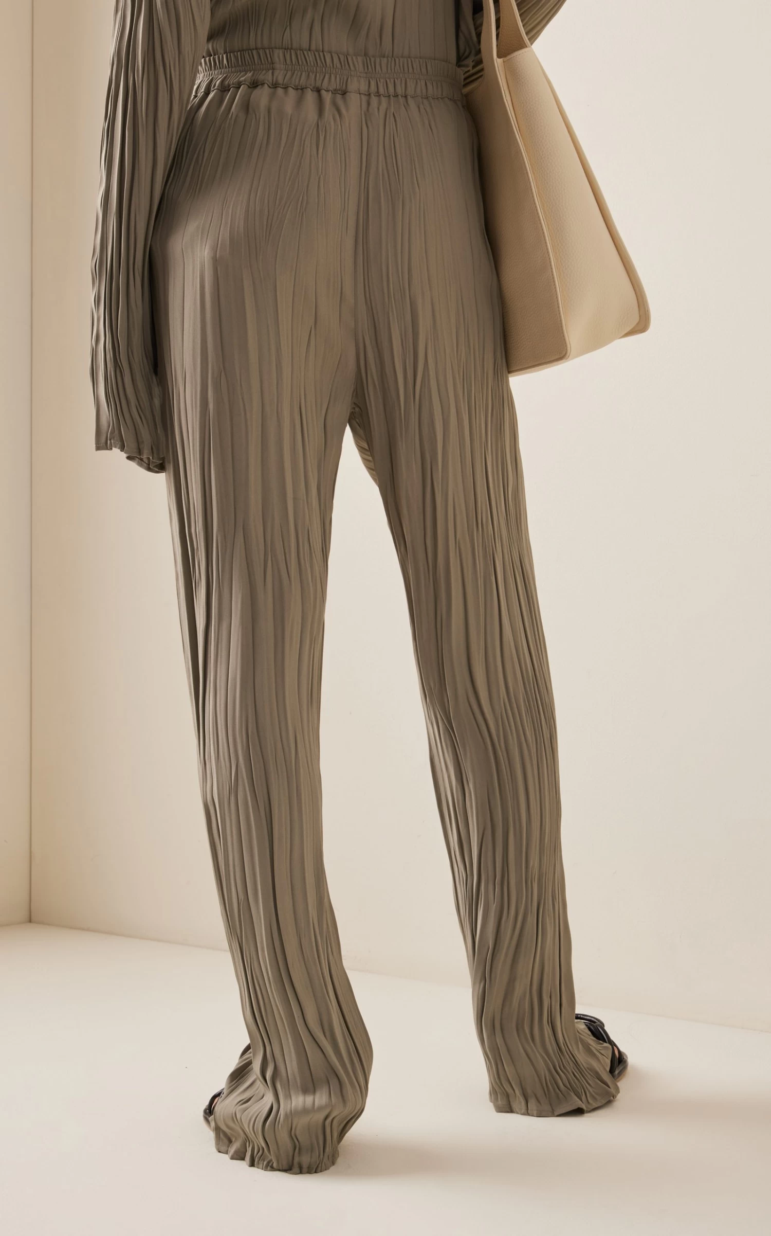 Maisie Plissé Pants 5 Maisie Plissé Pants - Image 3