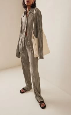 Maisie Plissé Pants