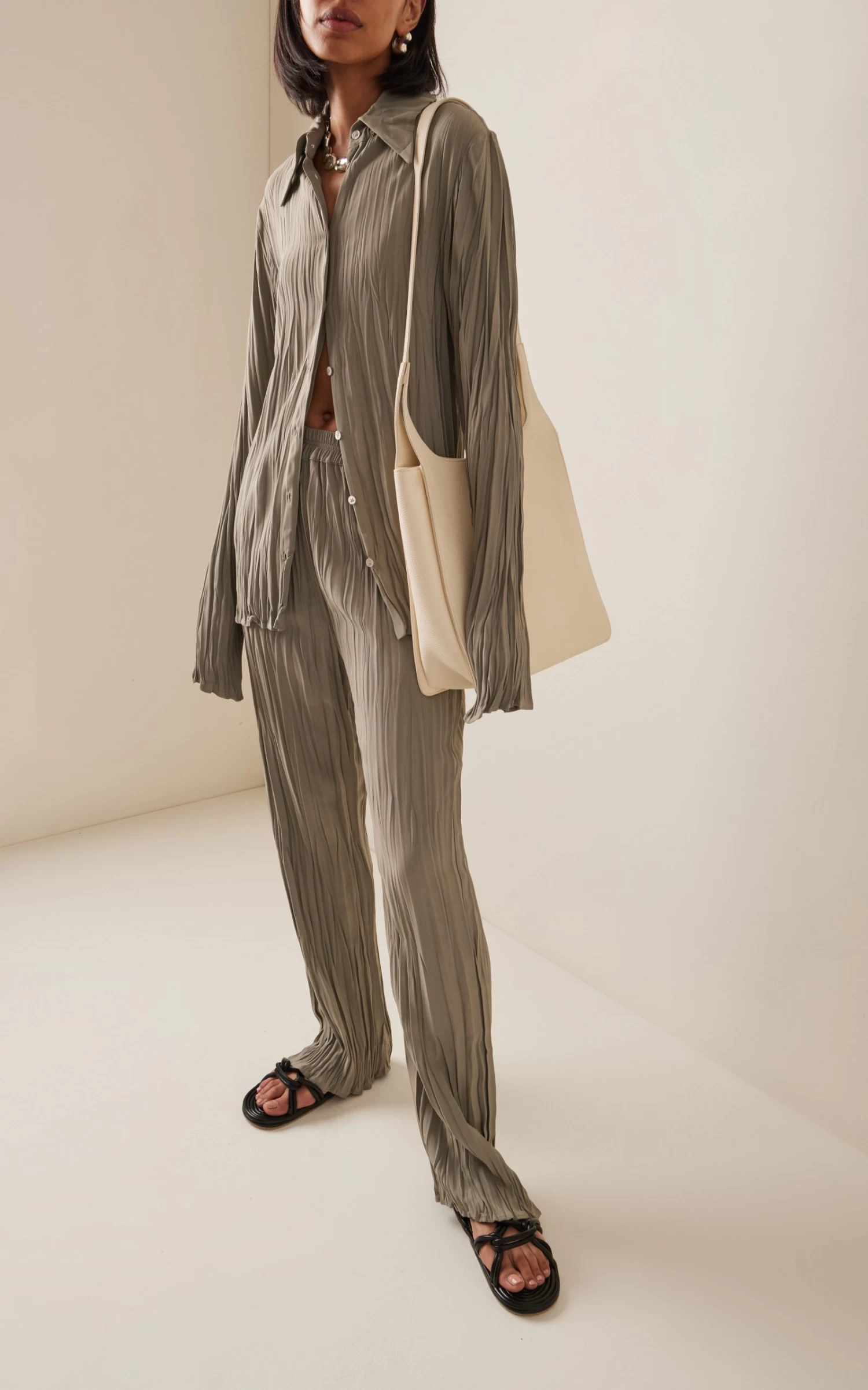 Maisie Plissé Pants 3 Maisie Plissé Pants