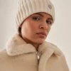 Bogner Ranya Sport Wool-Blend Beanie -Lady Fashion Store bogner white ranya sport