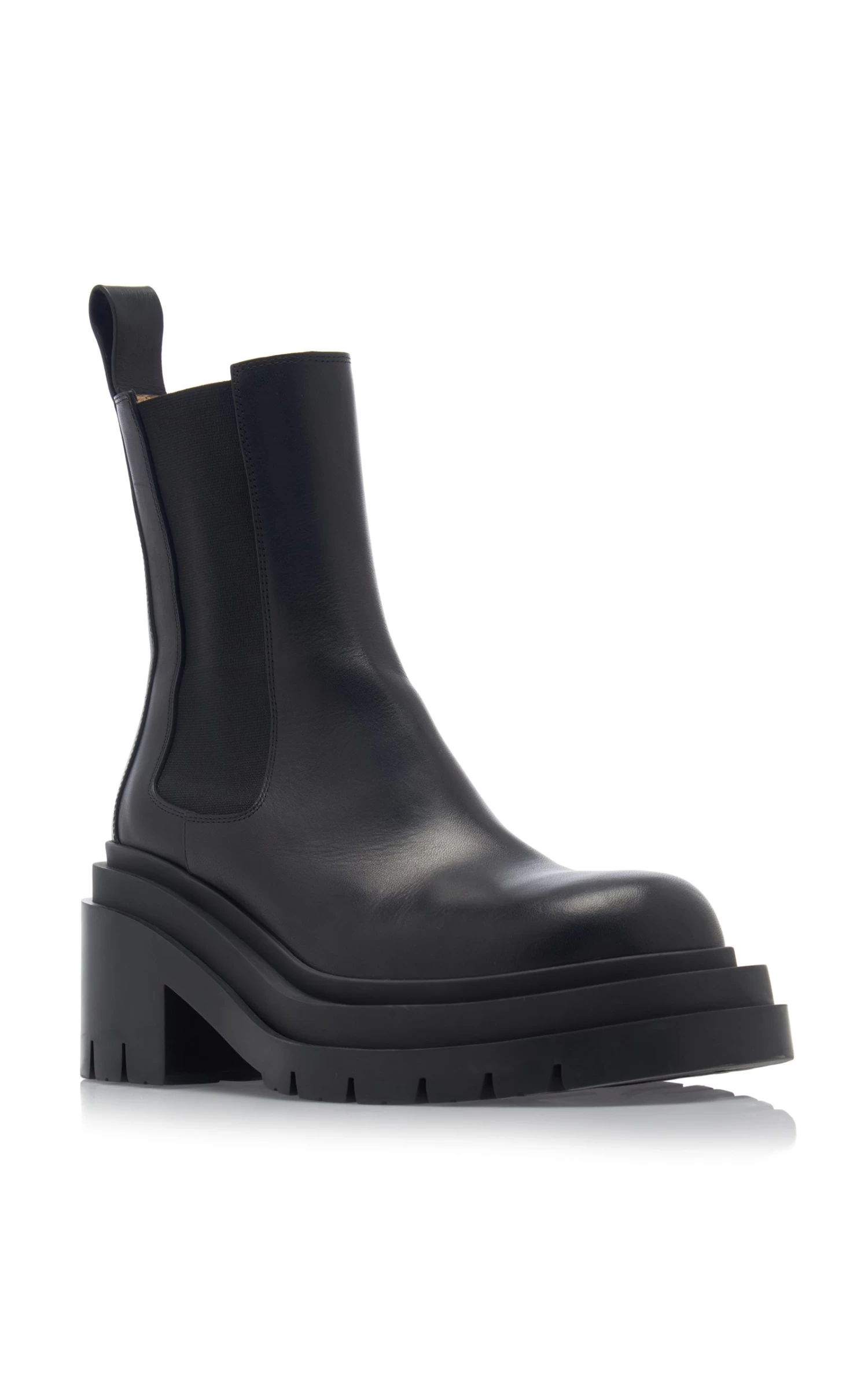 Bottega Veneta The Lug Leather Ankle Boots 6 Bottega Veneta The Lug Leather Ankle Boots - Image 4
