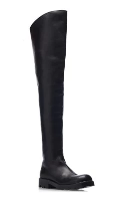 Bottega Veneta Leather Over-The-Knee Boots 18 Bottega Veneta Leather Over-The-Knee Boots -Lady Fashion Store bottega veneta black boot calfskin 7