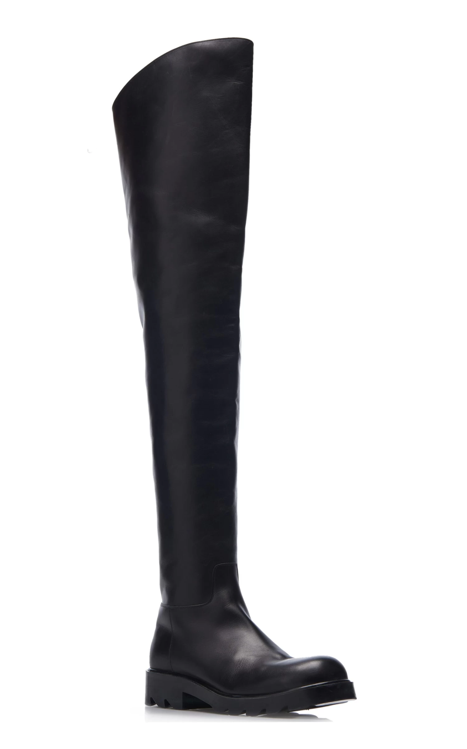 Bottega Veneta Leather Over-The-Knee Boots 10 Bottega Veneta Leather Over-The-Knee Boots - Image 8