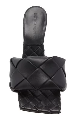 Bottega Veneta Lido Sandals -Lady Fashion Store bottega veneta black braided leather heeled mules 2