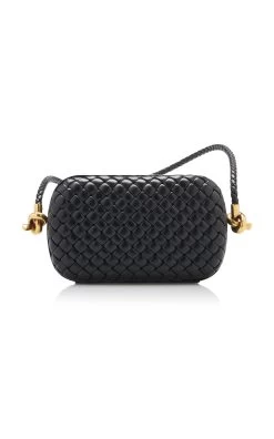 Bottega Veneta Padded Knot Minaudière -Lady Fashion Store bottega veneta black minaudiere padded nappa leather knot clutch 2