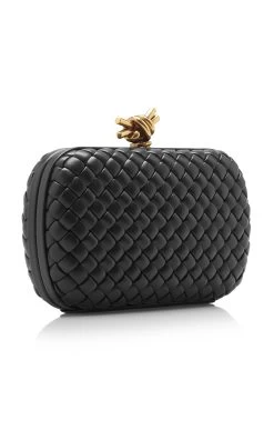 Bottega Veneta Padded Knot Minaudière -Lady Fashion Store bottega veneta black minaudiere padded nappa leather knot clutch 3