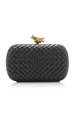 Bottega Veneta Padded Knot Minaudière -Lady Fashion Store bottega veneta black minaudiere padded nappa leather knot clutch 4