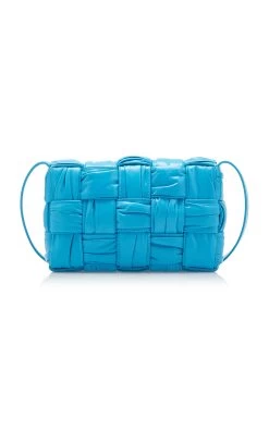 Bottega Veneta Cassette Intrecciato Leather Bag 12 Bottega Veneta Cassette Intrecciato Leather Bag -Lady Fashion Store bottega veneta blue cassette intreccio plisse 4