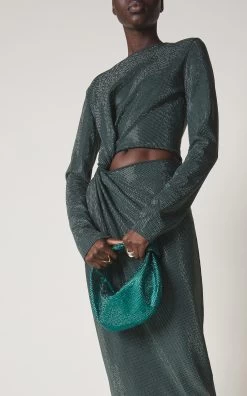 Bottega Veneta The Mini Jodie Crystal Bag