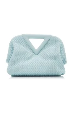 Bottega Veneta The Point Small Quilted Leather Pouch 12 Bottega Veneta The Point Small Quilted Leather Pouch -Lady Fashion Store bottega veneta blue small point lozenge quilted leather 4