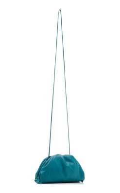 Bottega Veneta The Mini Pouch Leather Clutch -Lady Fashion Store bottega veneta blue the mini pouch leather clutch 2