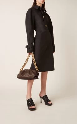 Bottega Veneta The Chain Pouch Leather Clutch