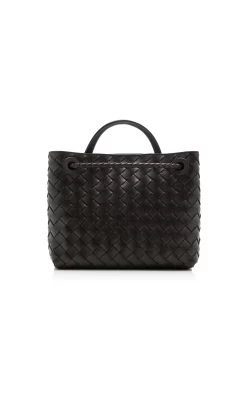 Bottega Veneta Small Andiamo Intrecciato Leather Bag -Lady Fashion Store bottega veneta brown small andiamo intrecciato 15 nappa 19 3
