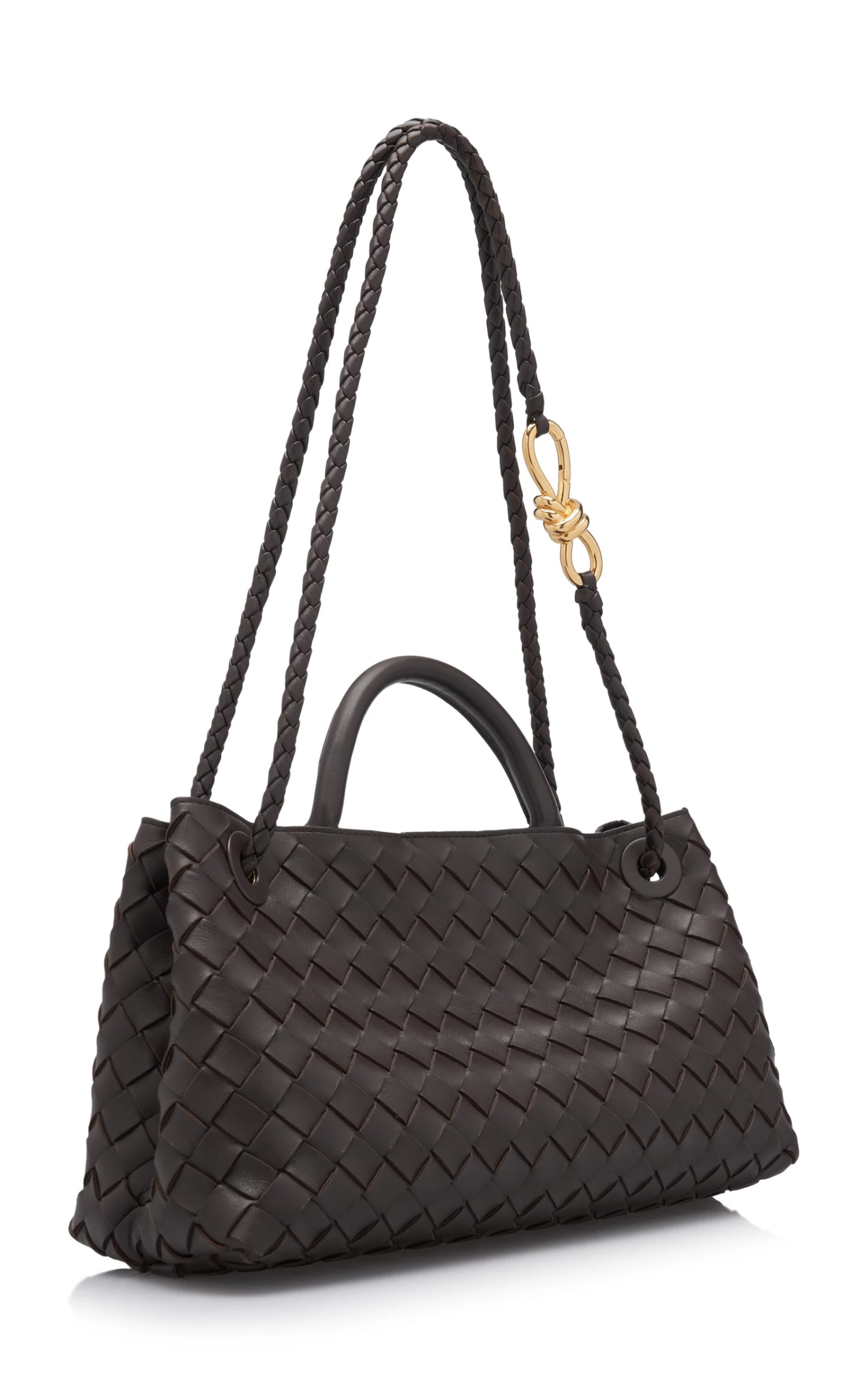 Bottega Veneta Small E/W Andiamo Intrecciato Leather Tote Bag 5 Bottega Veneta Small E/W Andiamo Intrecciato Leather Tote Bag - Image 3