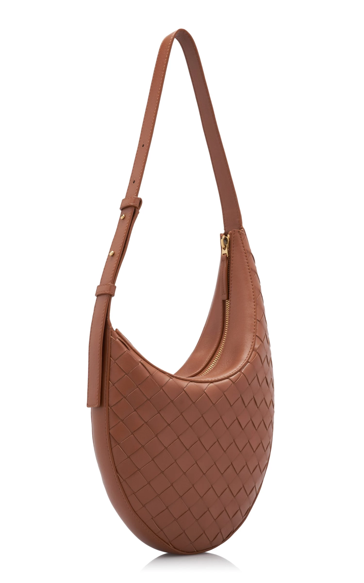 Bottega Veneta Small Hobo Intrecciato Leather Bag 4 Bottega Veneta Small Hobo Intrecciato Leather Bag - Image 2