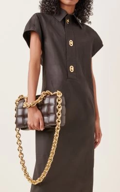Bottega Veneta The Chain Padded Cassette Leather Bag