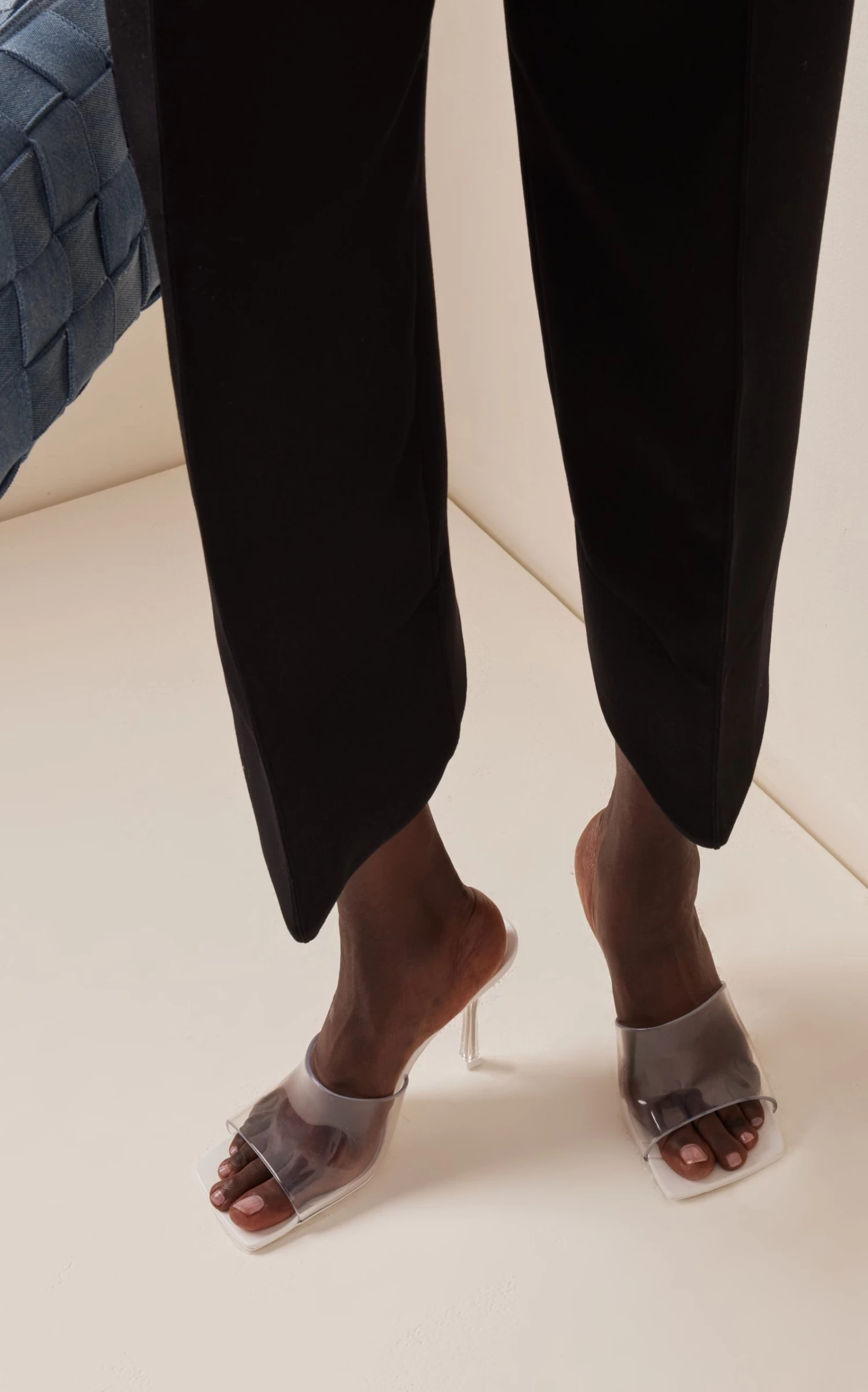 Bottega Veneta Stretch PVC Slide Sandals 4 Bottega Veneta Stretch PVC Slide Sandals - Image 2